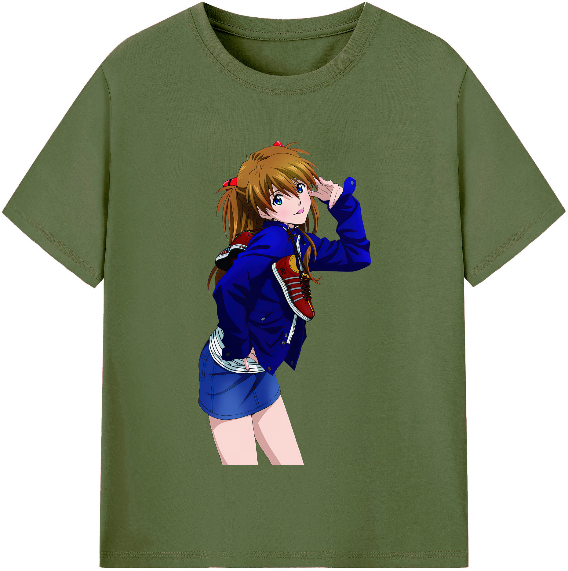 （画像用） EVA 新世紀エヴァンゲリオン 綿100％半袖Tシャツ（フロントプリント）